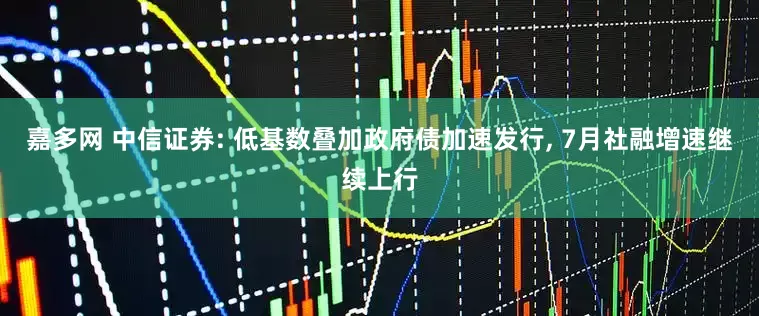 嘉多网 中信证券: 低基数叠加政府债加速发行, 7月社融增速继续上行