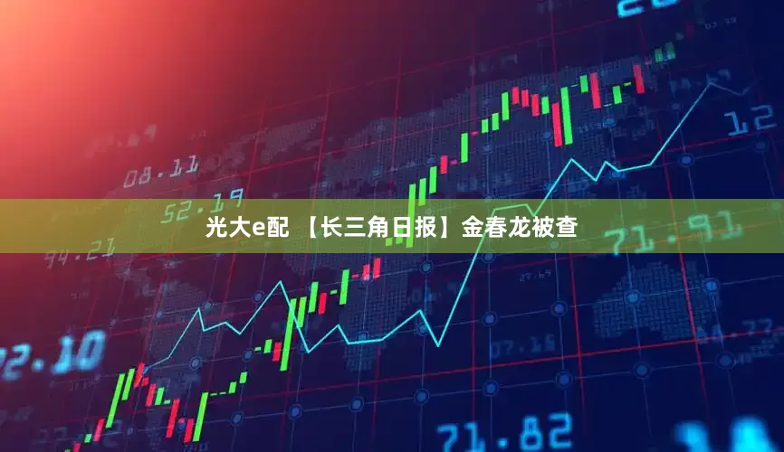 光大e配 【长三角日报】金春龙被查