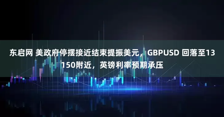 东启网 美政府停摆接近结束提振美元，GBPUSD 回落至13150附近，英镑利率预期承压